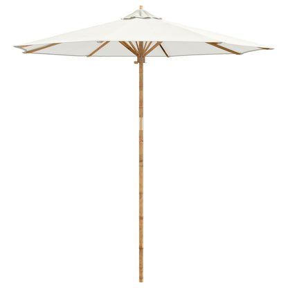 Ombrello da giardino Bianco Crema Ã˜ 270 x 260 cm BambÃ¹