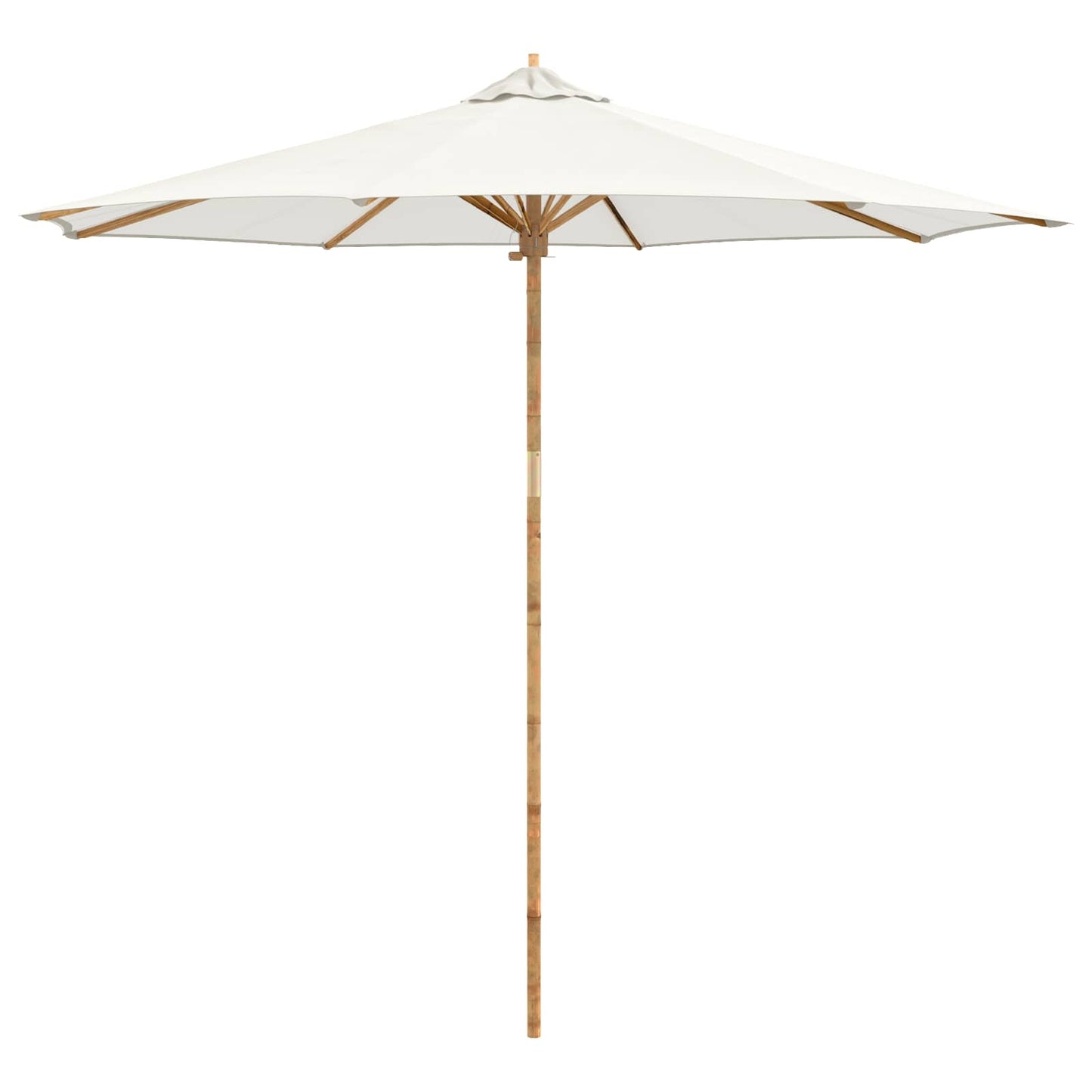 Ombrello da giardino Bianco Crema Ã˜ 270 x 260 cm BambÃ¹