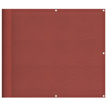 Paravento da Balcone Terracotta 90x700cm 100% Poliestere Oxford