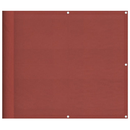 Paravento da Balcone Terracotta 90x800cm 100% Poliestere Oxford