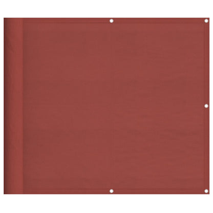 Paravento Balcone Terracotta 90x1000 cm 100% Poliestere Oxford