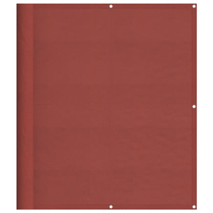 Paravento Balcone Terracotta 120x800 cm 100% Poliestere Oxford