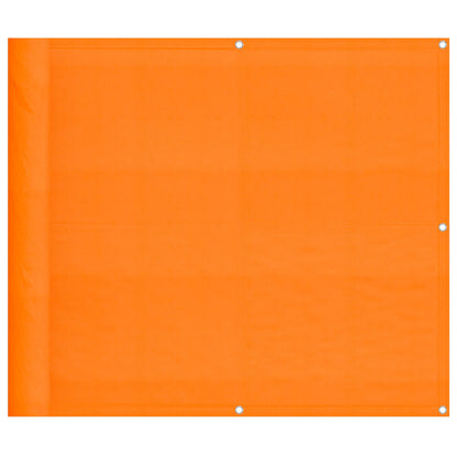 Paravento da Balcone Arancione 90x700 cm 100% Poliestere Oxford