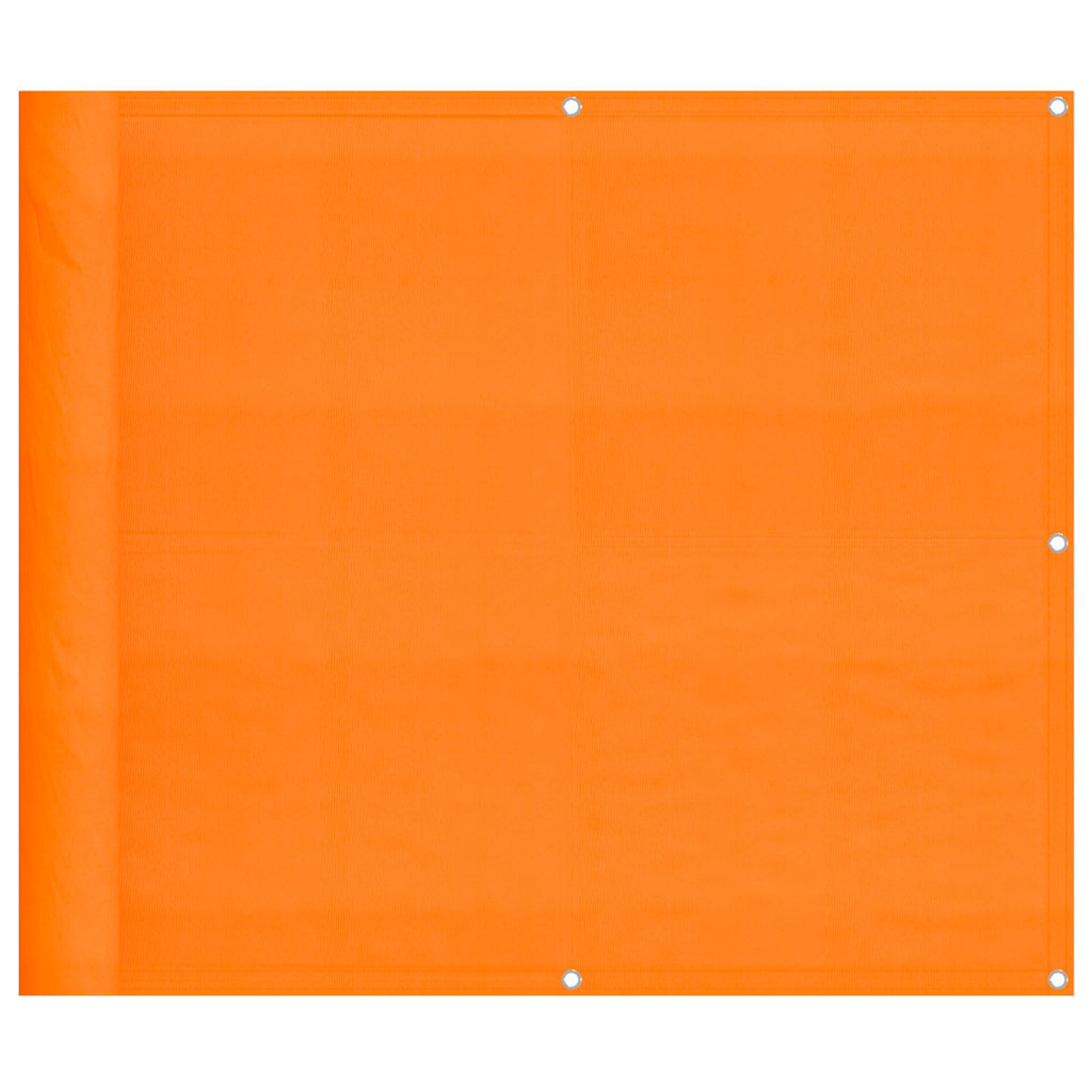 Paravento da Balcone Arancione 90x1000cm 100% Poliestere Oxford