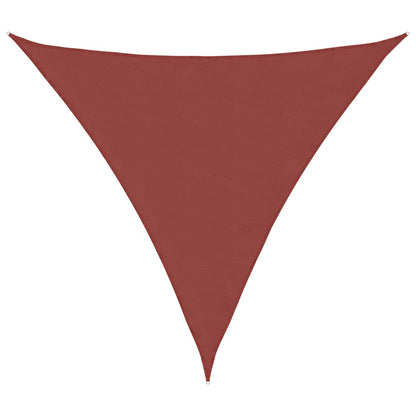 Vela Parasole Terracotta 2x2x2 m 100% Poliestere Oxford