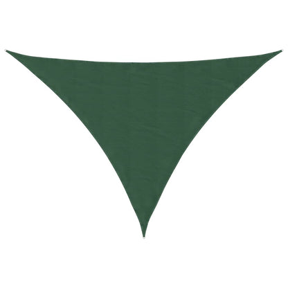 Vela Parasole Verde Scuro 7x5x5 m 100% Poliestere Oxford