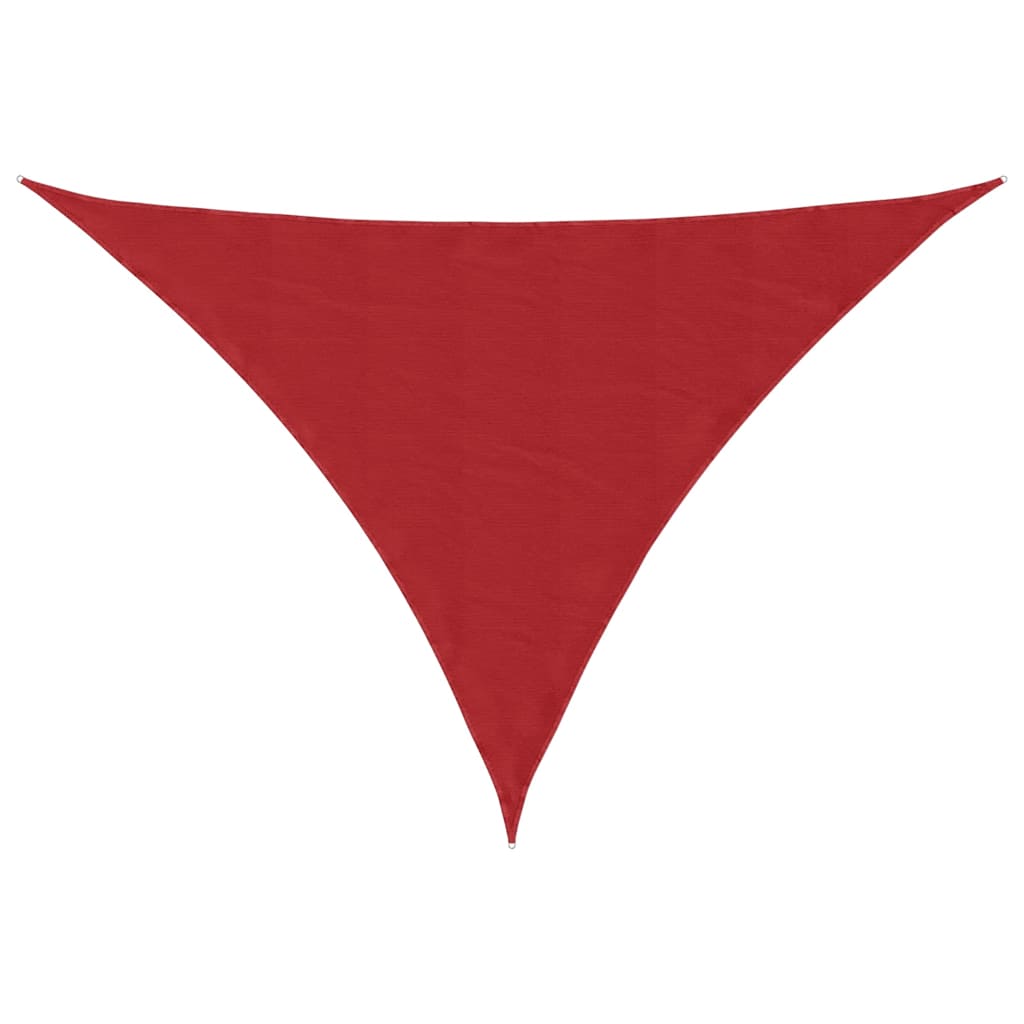 Vela Parasole Rossa 7x5x5 m 100% Poliestere Oxford