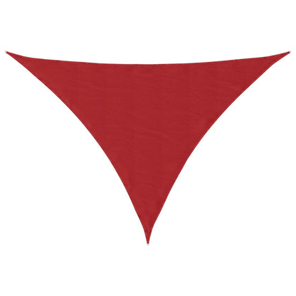 Vela Parasole Rossa 7x5x5 m 100% Poliestere Oxford