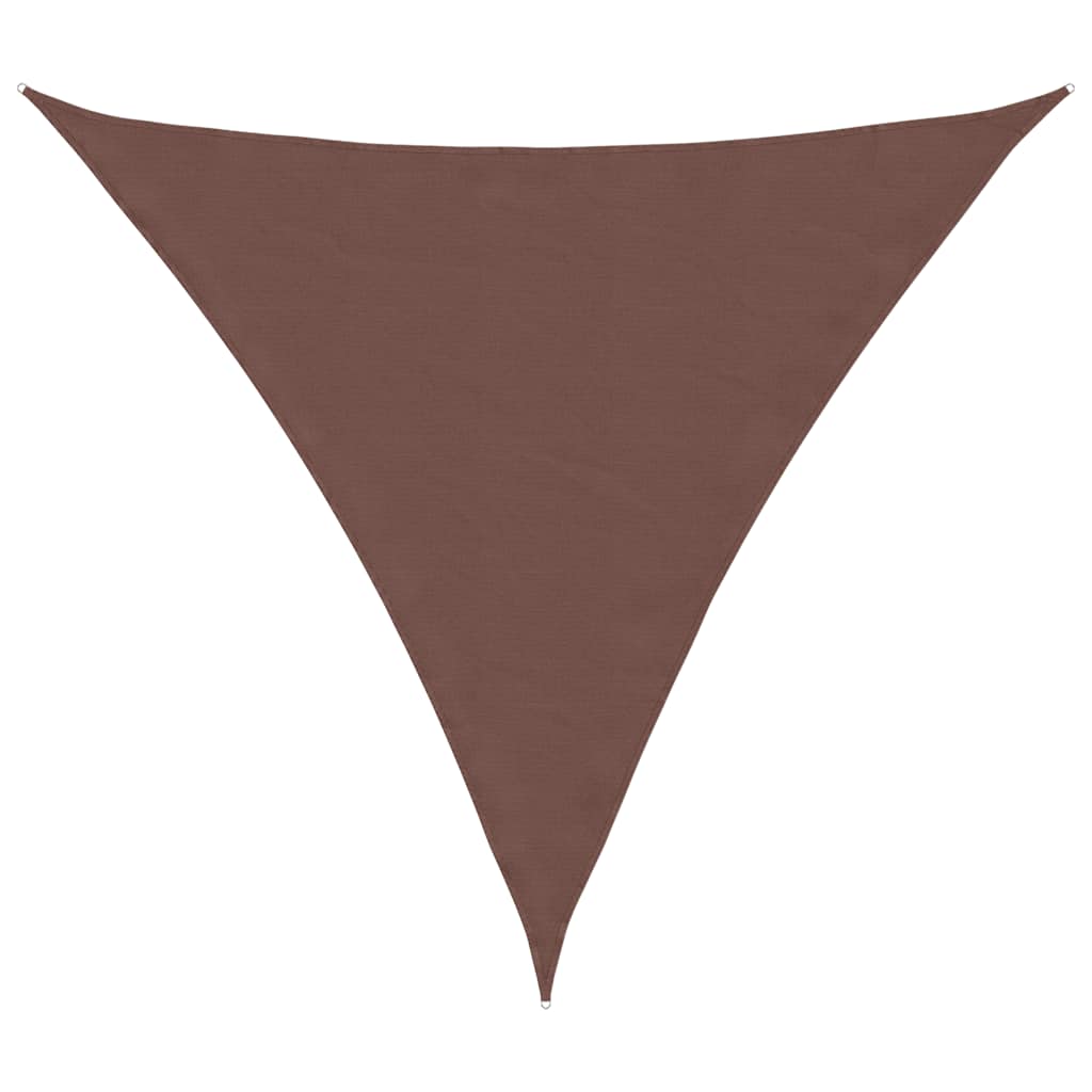 Vela Parasole Marrone 2x2x2 m 100% Poliestere Oxford