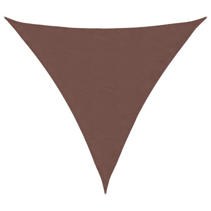 Vela Parasole Marrone 2x2x2 m 100% Poliestere Oxford