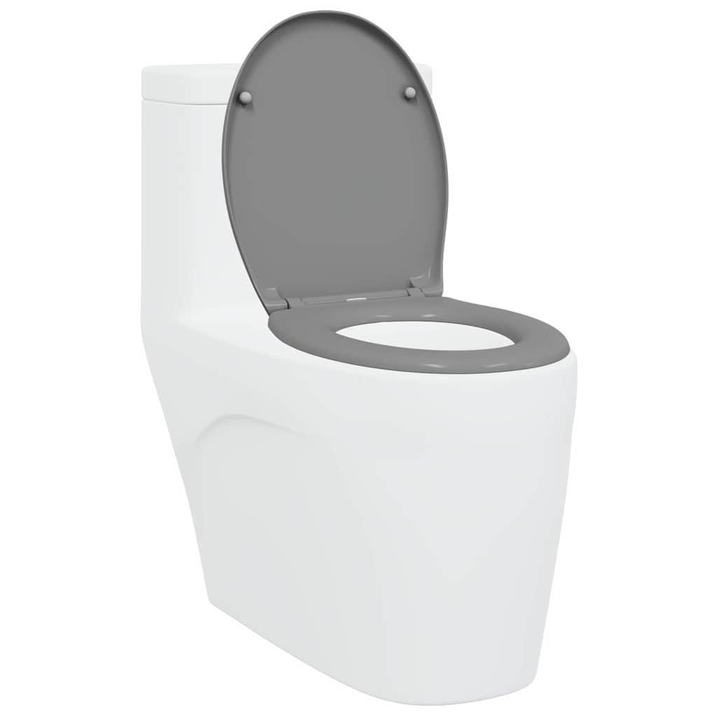 Sedile del WC Grigio 47 x 37 x 4 cm Duroplast