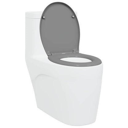 Sedile del WC Grigio 47 x 37 x 4 cm Duroplast