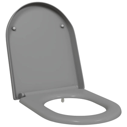 Sedile del WC Grigio 49 x 36 x 4 cm Duroplast