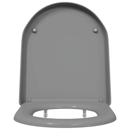 Sedile del WC Grigio 49 x 36 x 4 cm Duroplast