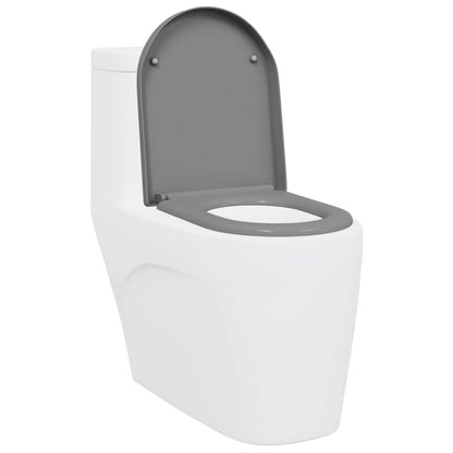 Sedile del WC Grigio 49 x 36 x 4 cm Duroplast