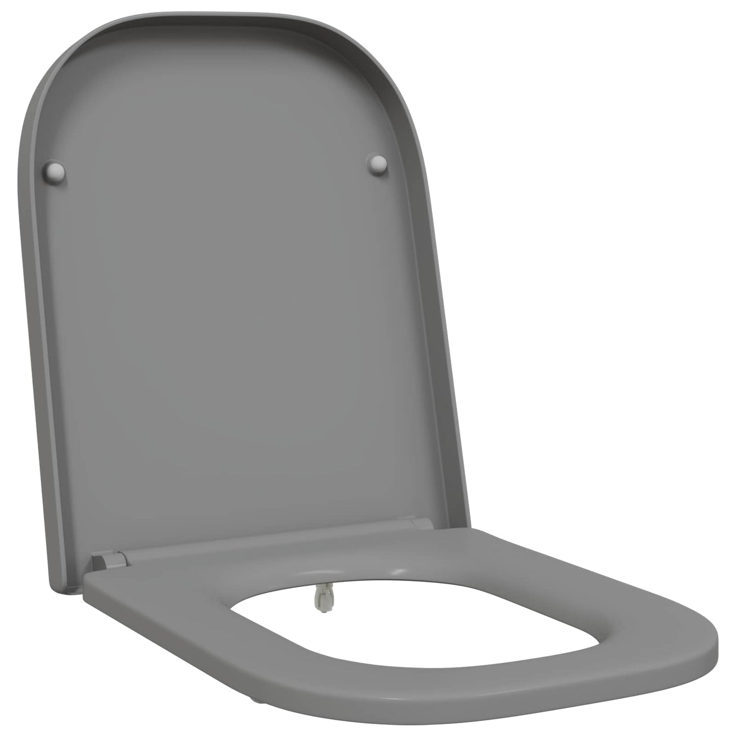 Sedile del WC Grigio 47,5 x 35 x 3,6 cm Duroplast