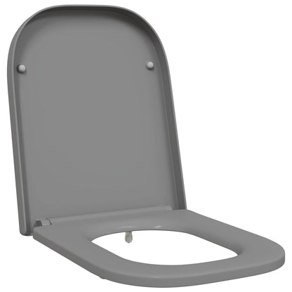 Sedile del WC Grigio 47,5 x 35 x 3,6 cm Duroplast