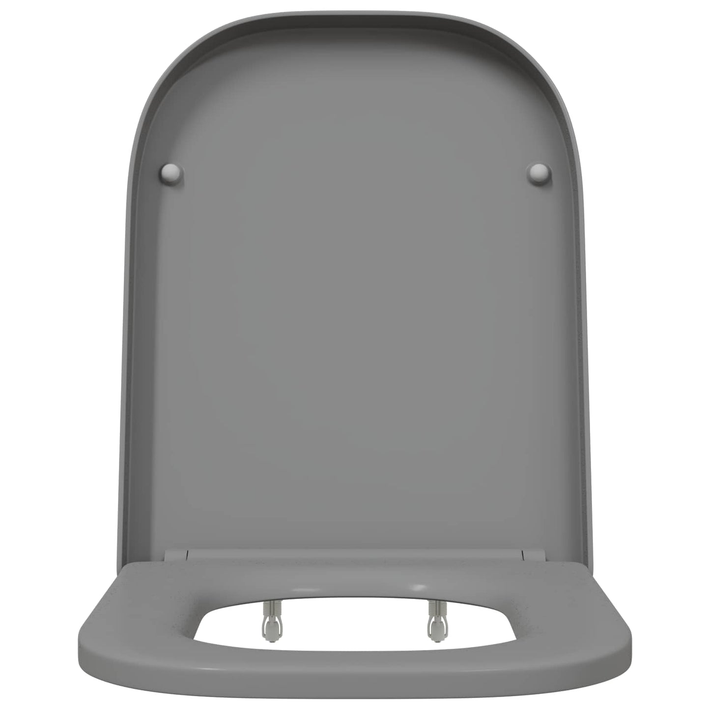 Sedile del WC Grigio 47,5 x 35 x 3,6 cm Duroplast