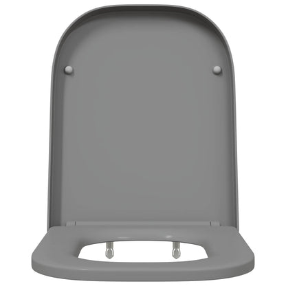 Sedile del WC Grigio 47,5 x 35 x 3,6 cm Duroplast