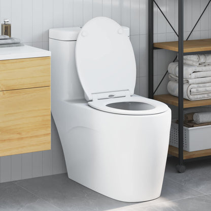 Sedile del WC Bianco 47 x 37,5 x 3,8 cm Duroplast