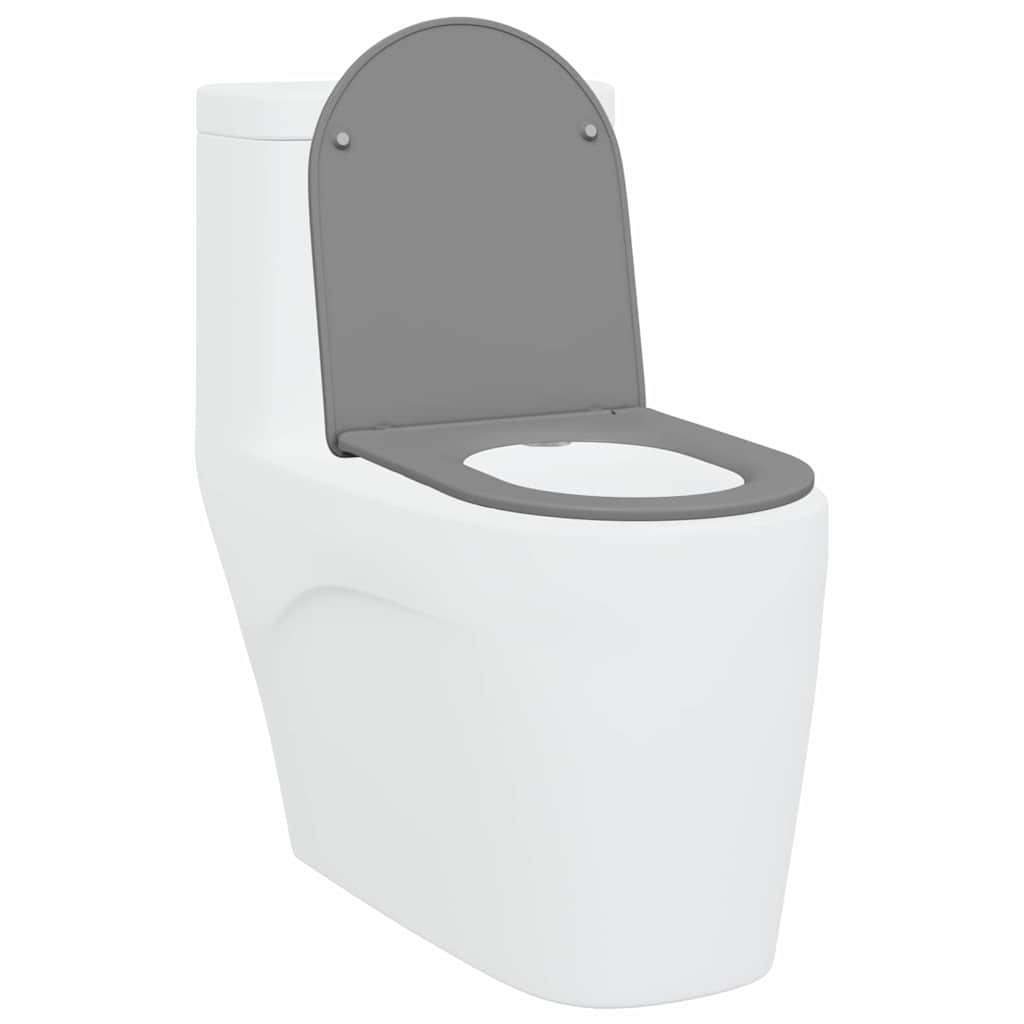 Sedile del WC Grigio 47 x 36 x 3,4 cm Duroplast