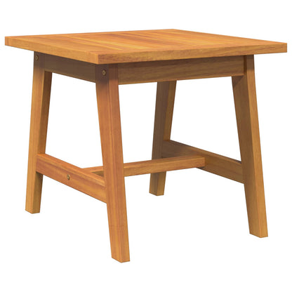 Set bistrot con cuscino 5 pcs Marrone Legno di Acacia Massello