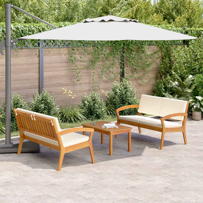 Set bistrot con cuscino 3 pcs Marrone Poliestere