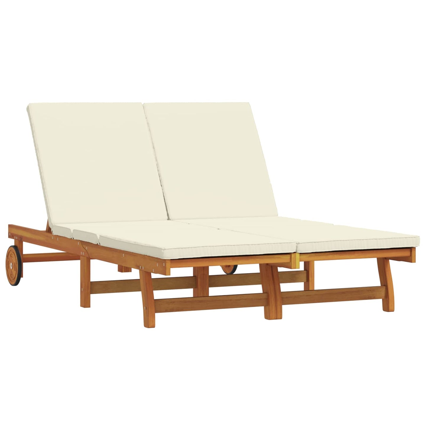 Lettino da sole 2-persona Marrone 63 x 199 x 85 cm