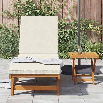 Lettino da sole 2 pcs Marrone Legno di Acacia Massello