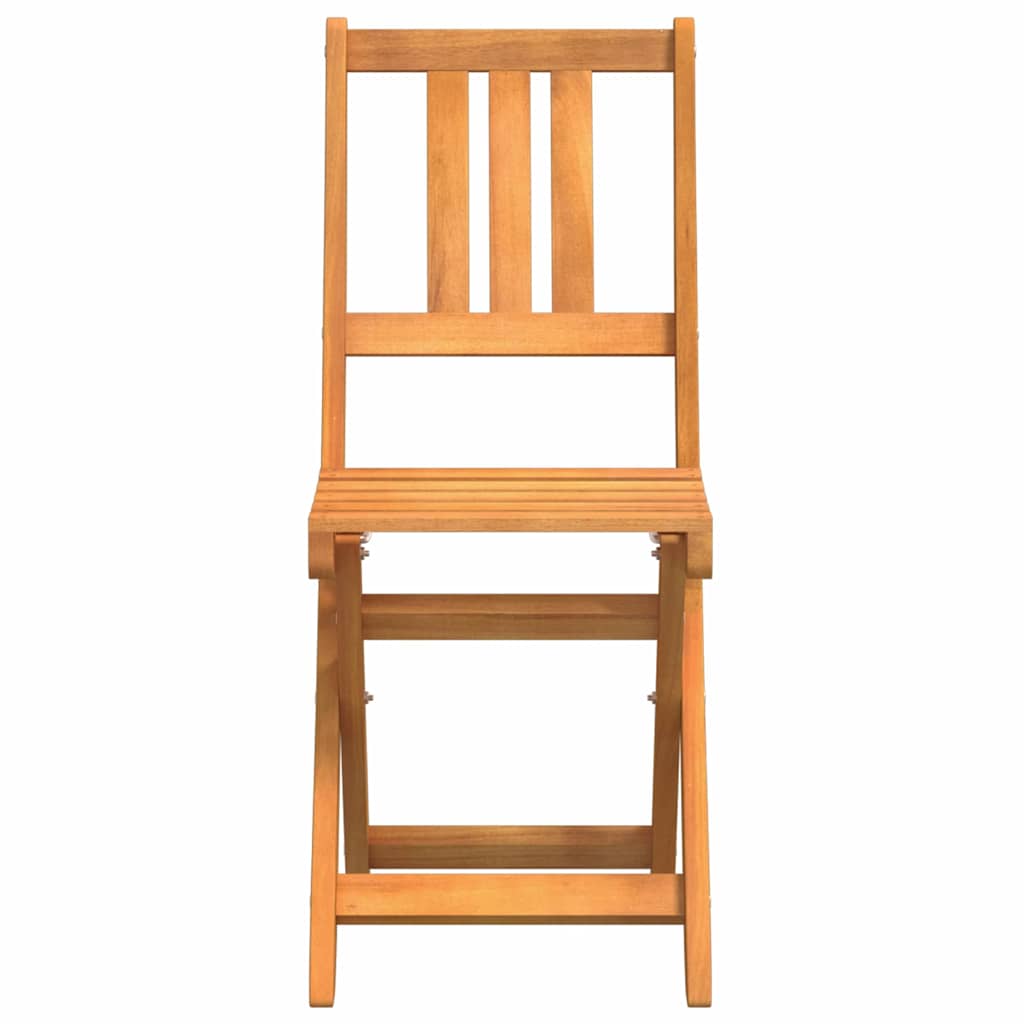Sedia da Giardino 6 pcs Olio Naturale 40 x 42 x 85 cm