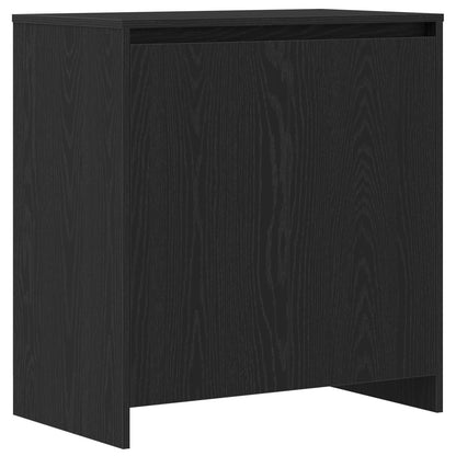 Credenza 3 pcs Nero 70 x 41 x 75 cm Legno multistrato