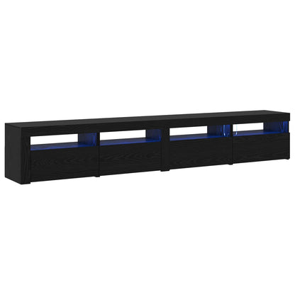 Set mobile TV 3 pcs Rovere Nero 240 x 35 x 40 cm