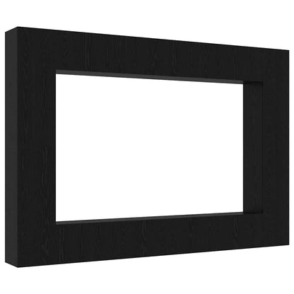Set mobile TV 8 pcs Rovere Nero 100 x 30 x 30 cm