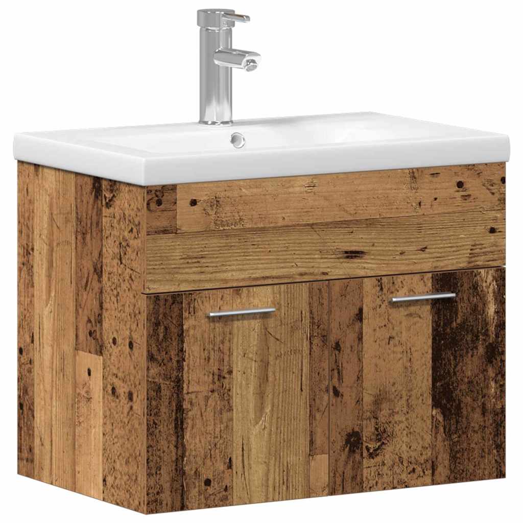 Mobile da Bagno con porta Legno vecchio 60 x 38,5 x 46 cm