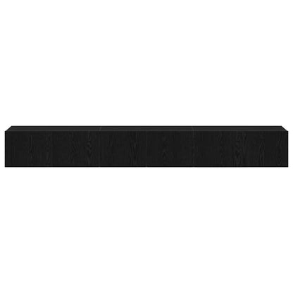 Set mobile TV 3 pcs Rovere Nero 80 x 30 x 30 cm