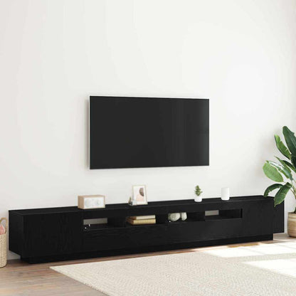 Set mobile TV 3 pcs Nero 260 x 35 x 40 cm Legno multistrato
