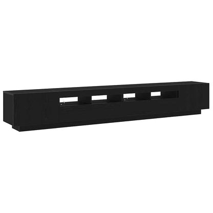 Set mobile TV 3 pcs Nero 260 x 35 x 40 cm Legno multistrato