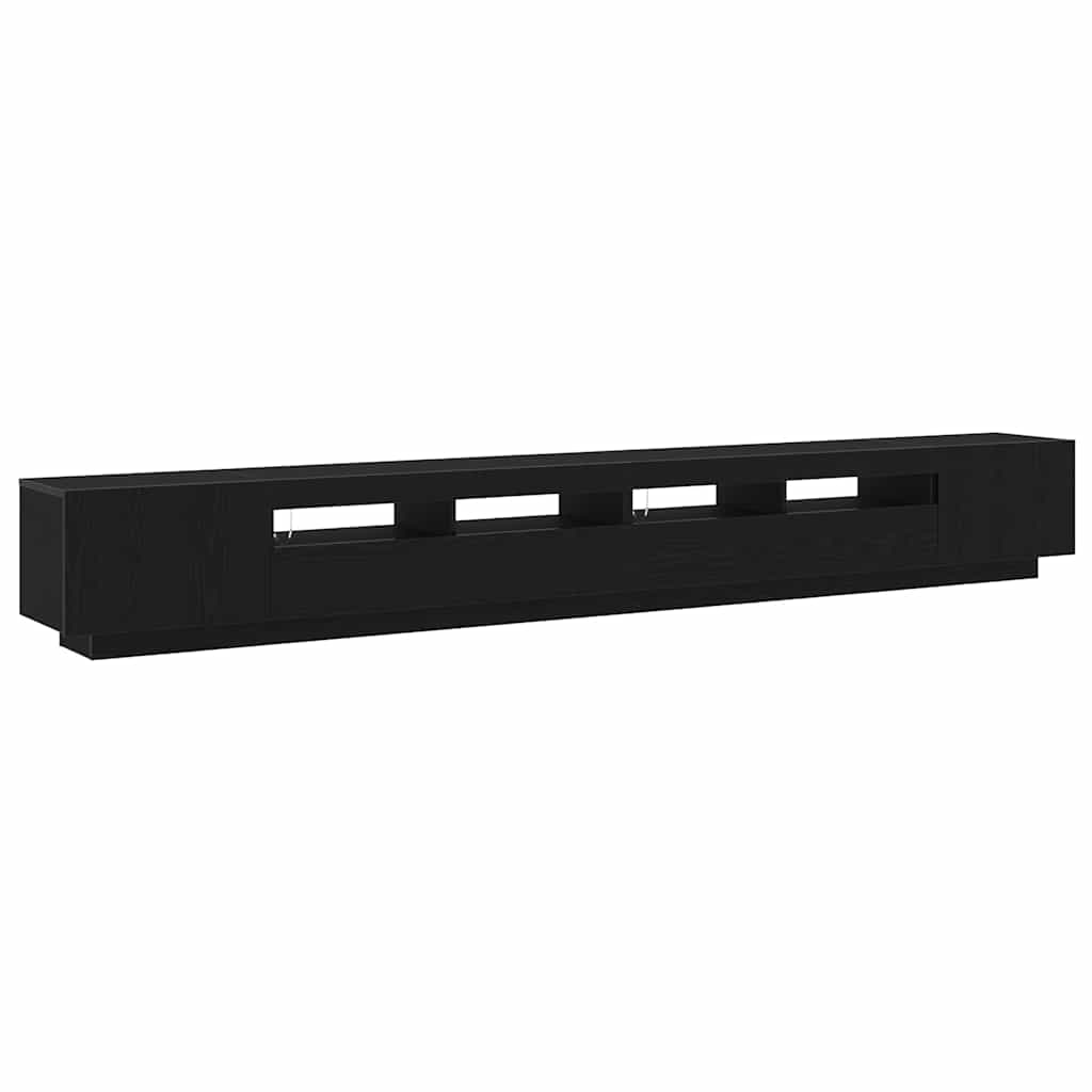 Set mobile TV 3 pcs Nero 300 x 35 x 40 cm Legno multistrato