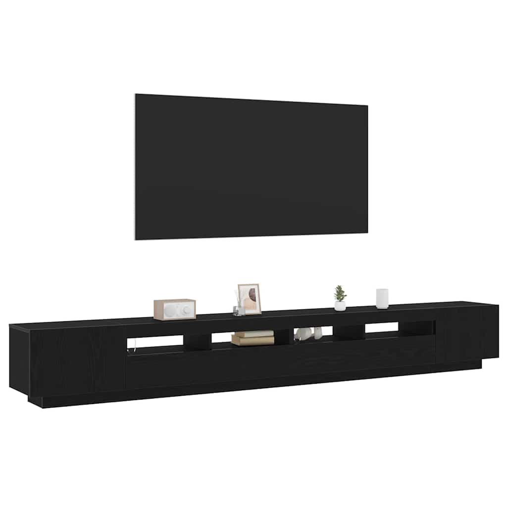 Set mobile TV 3 pcs Nero 300 x 35 x 40 cm Legno multistrato