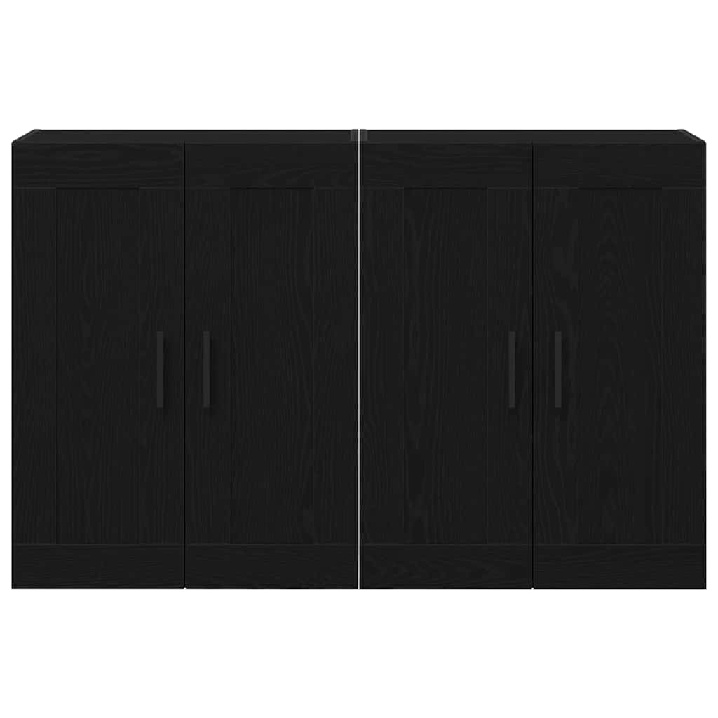 Mobile a muro 2 pcs Legno vecchio 69,5 x 34 x 90 cm