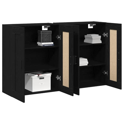 Mobile a muro 2 pcs Rovere artigianale 69,5 x 34 x 90 cm