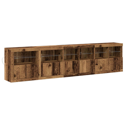 Madia LED Legno vecchio 283 x 37 x 67 cm Legno multistrato
