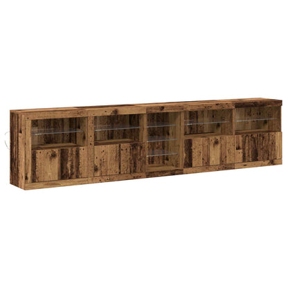 Madia LED Legno vecchio 283 x 37 x 67 cm Legno multistrato