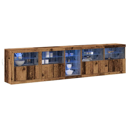 Madia LED Legno vecchio 283 x 37 x 67 cm Legno multistrato
