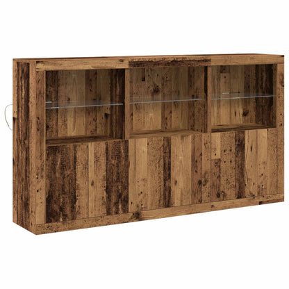 Madia LED Legno vecchio 181,5 x 37 x 100 cm Legno multistrato