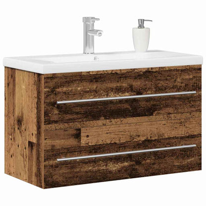 Armadio per Lavabo da Bagno Legno vecchio 80 x 38,5 x 48 cm