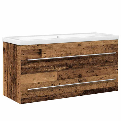 Armadio per Lavabo da Bagno 2 pcs 100 x 38,5 x 48 cm