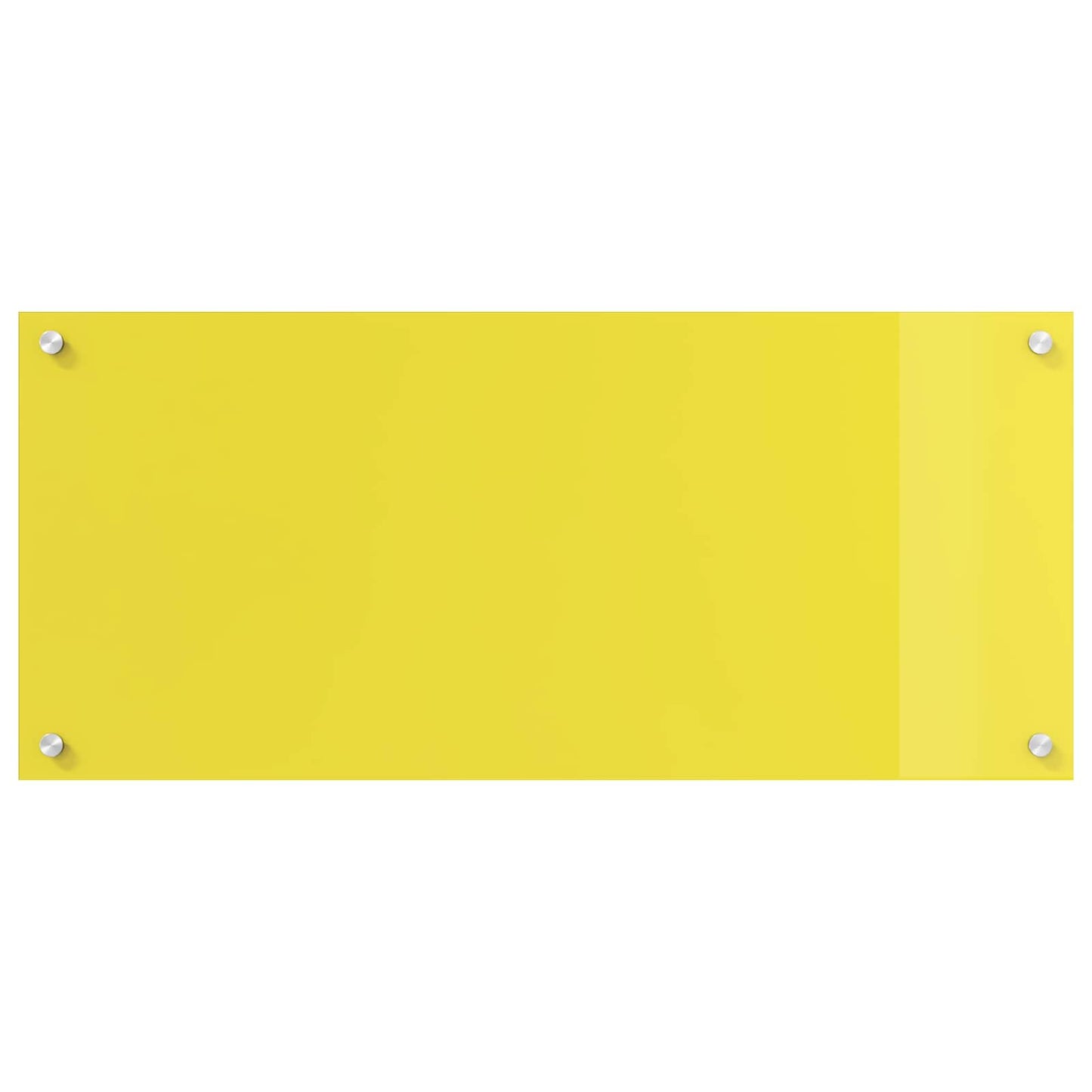Schienale da cucina Giallo 90 x 40 cm vetro temperato