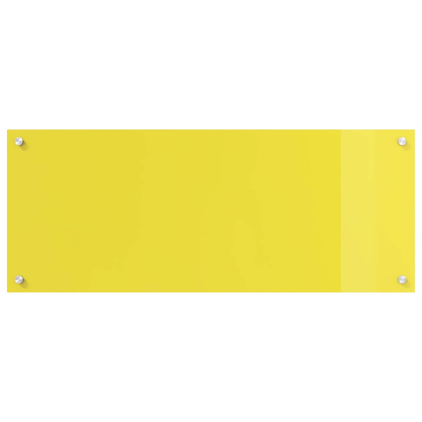 Schienale da cucina Giallo 100 x 40 cm vetro temperato