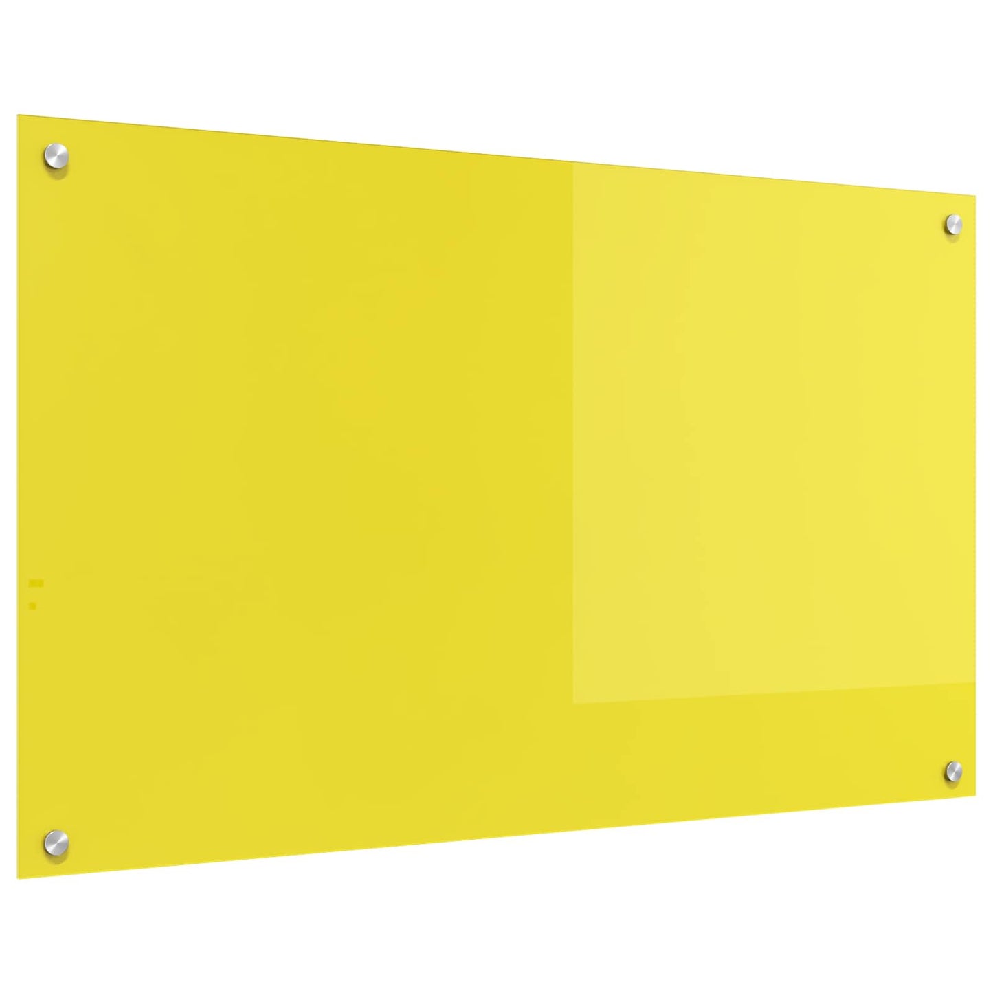 Schienale da cucina Giallo 100 x 60 cm vetro temperato